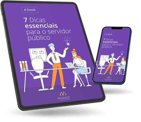 mockup ebook E-book - 7 Dicas Essenciais para Servidor Público